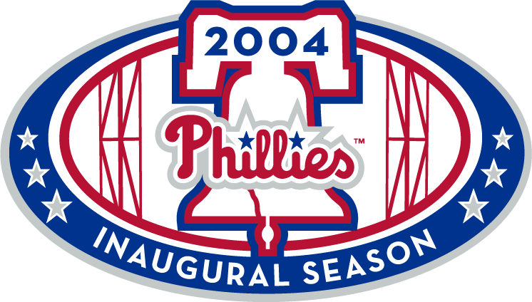 Philadelphia Phillies 2004 Stadium Logo vinyl decal